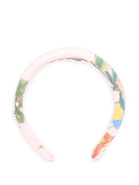 Roberto Cavalli Junior floral-print headband