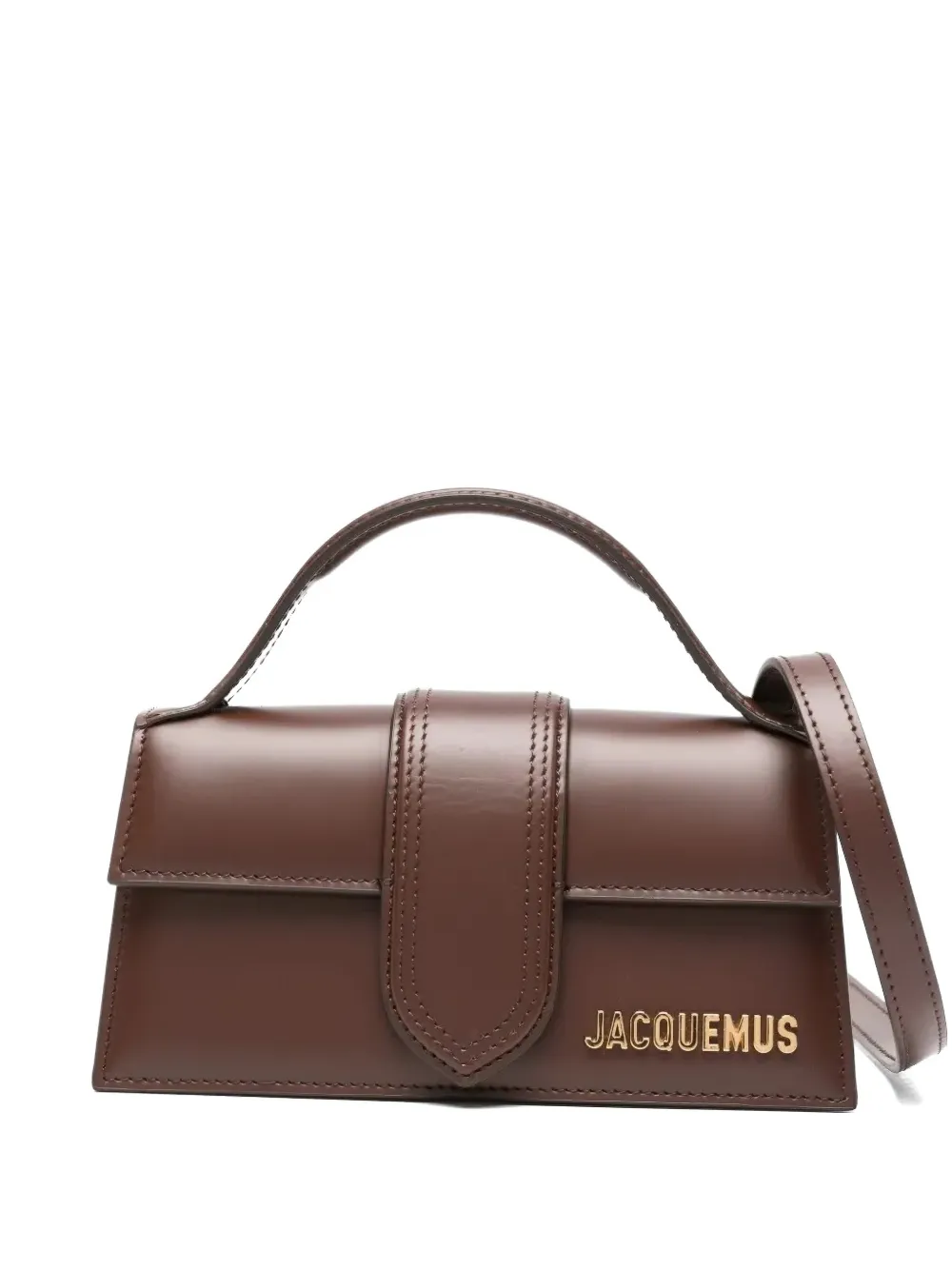 Jacquemus top-handle belt bag - Marrone
