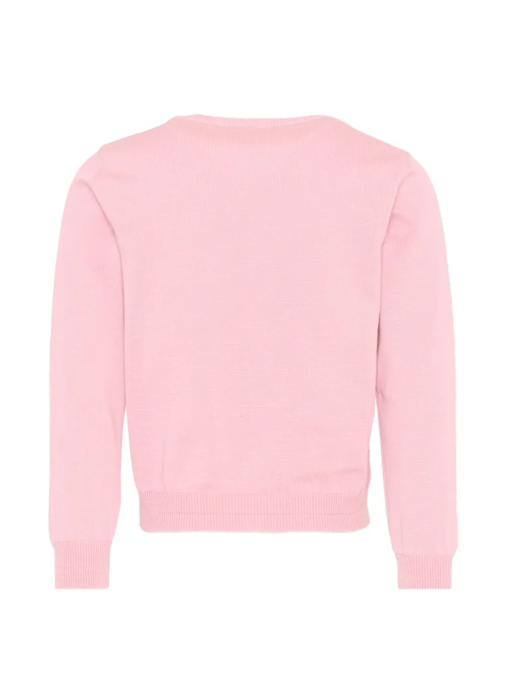 Roberto Cavalli Junior Vest met kristallen en knoop Roze