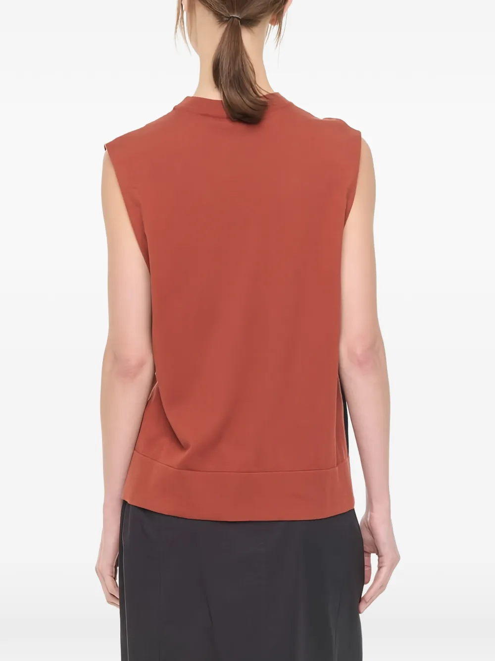 Flower-Print Vest