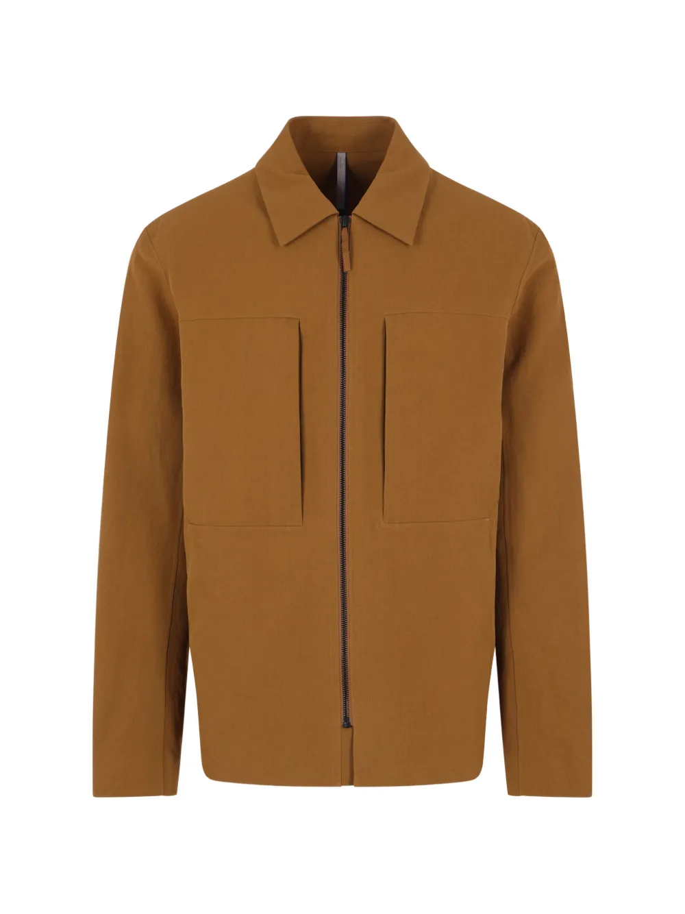 Veilance Mionn zip-up patch-pocket jacket - Marrone