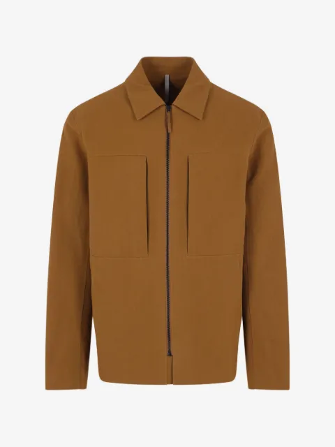 Veilance Mionn zip-up patch-pocket jacket