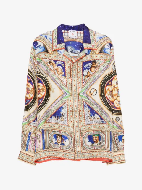 Casablanca printed shirt