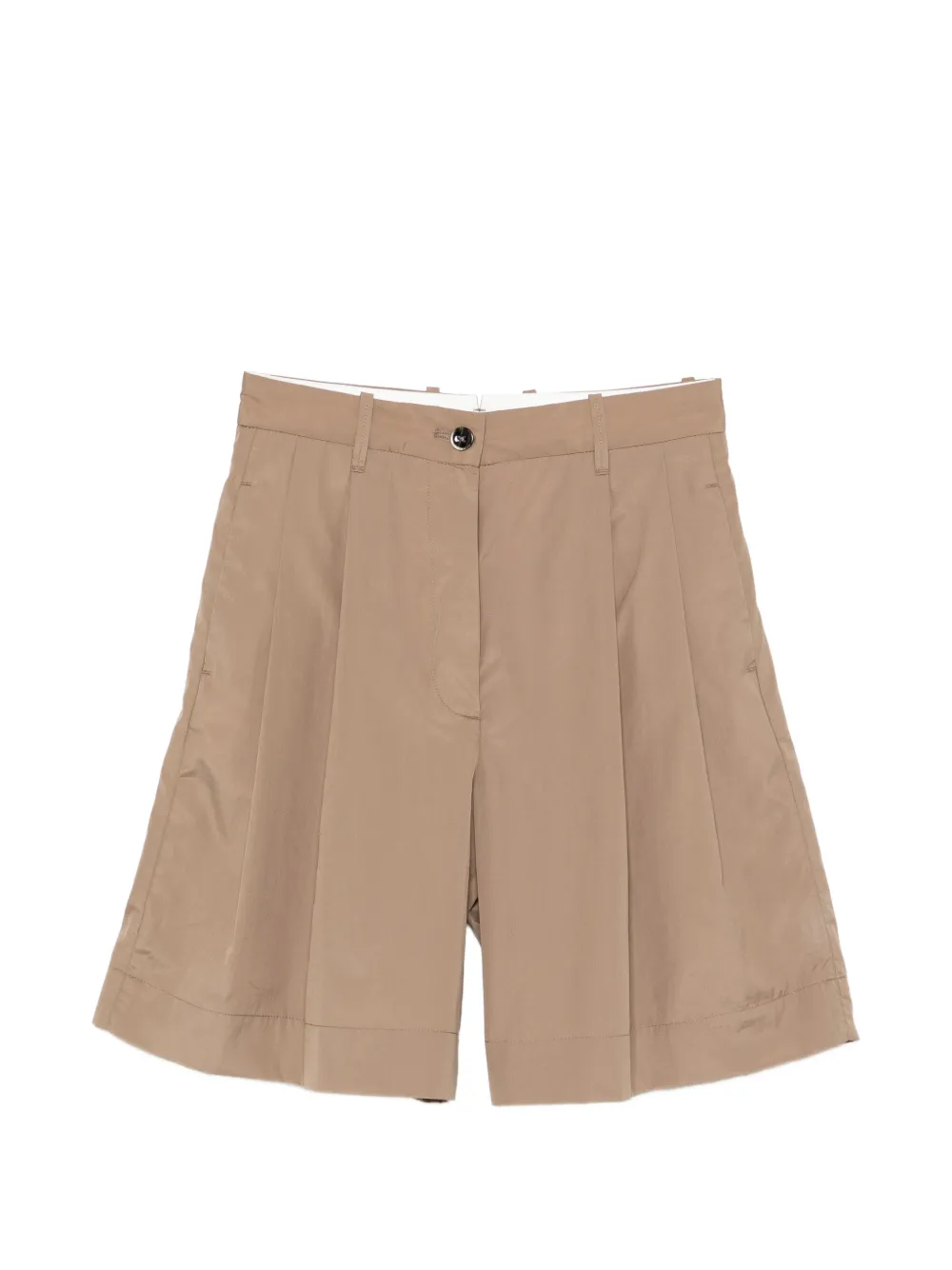 Nine In The Morning pleated shorts - Toni neutri
