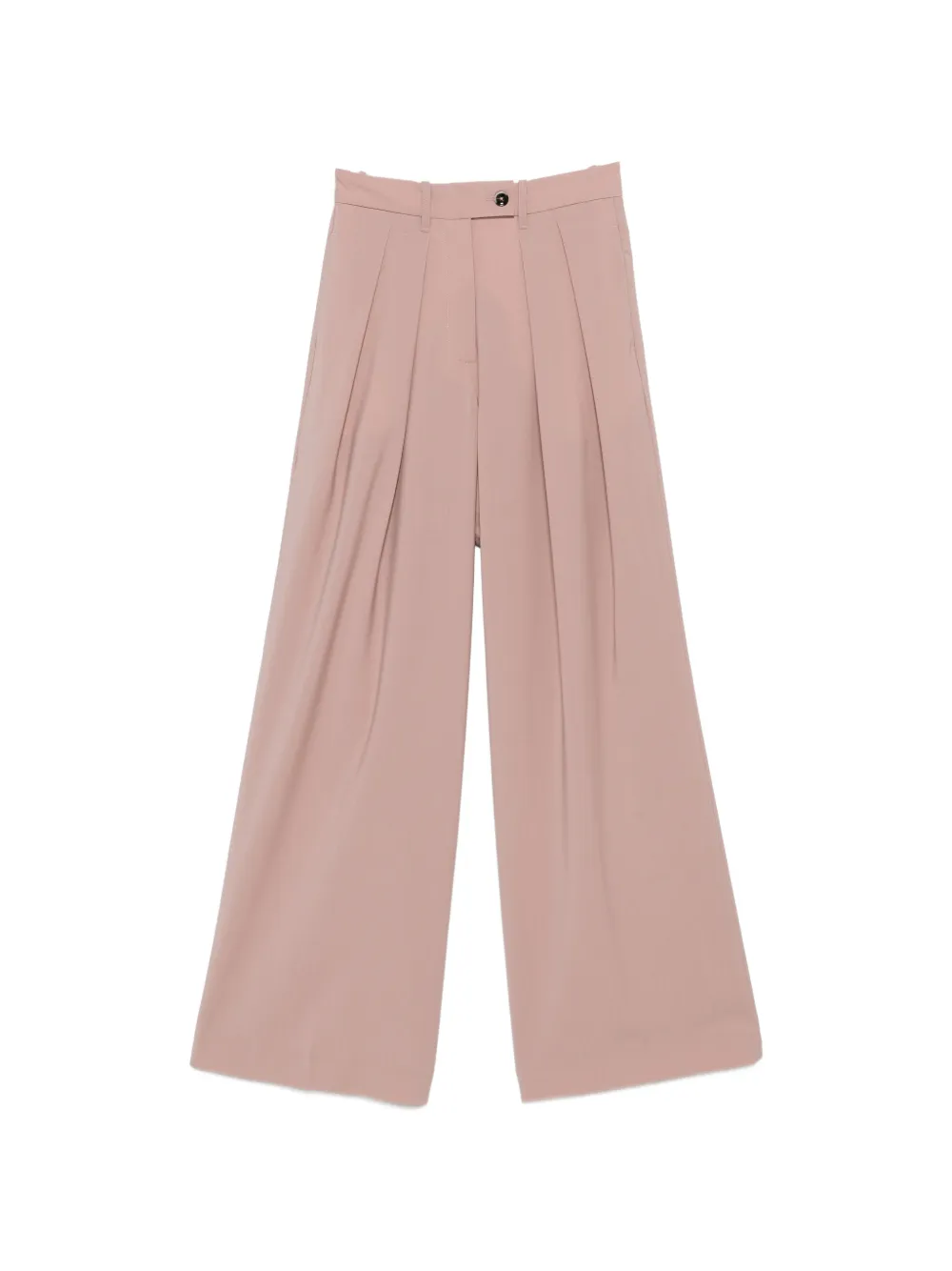 Nine In The Morning pleated palazzo pants - Rosa