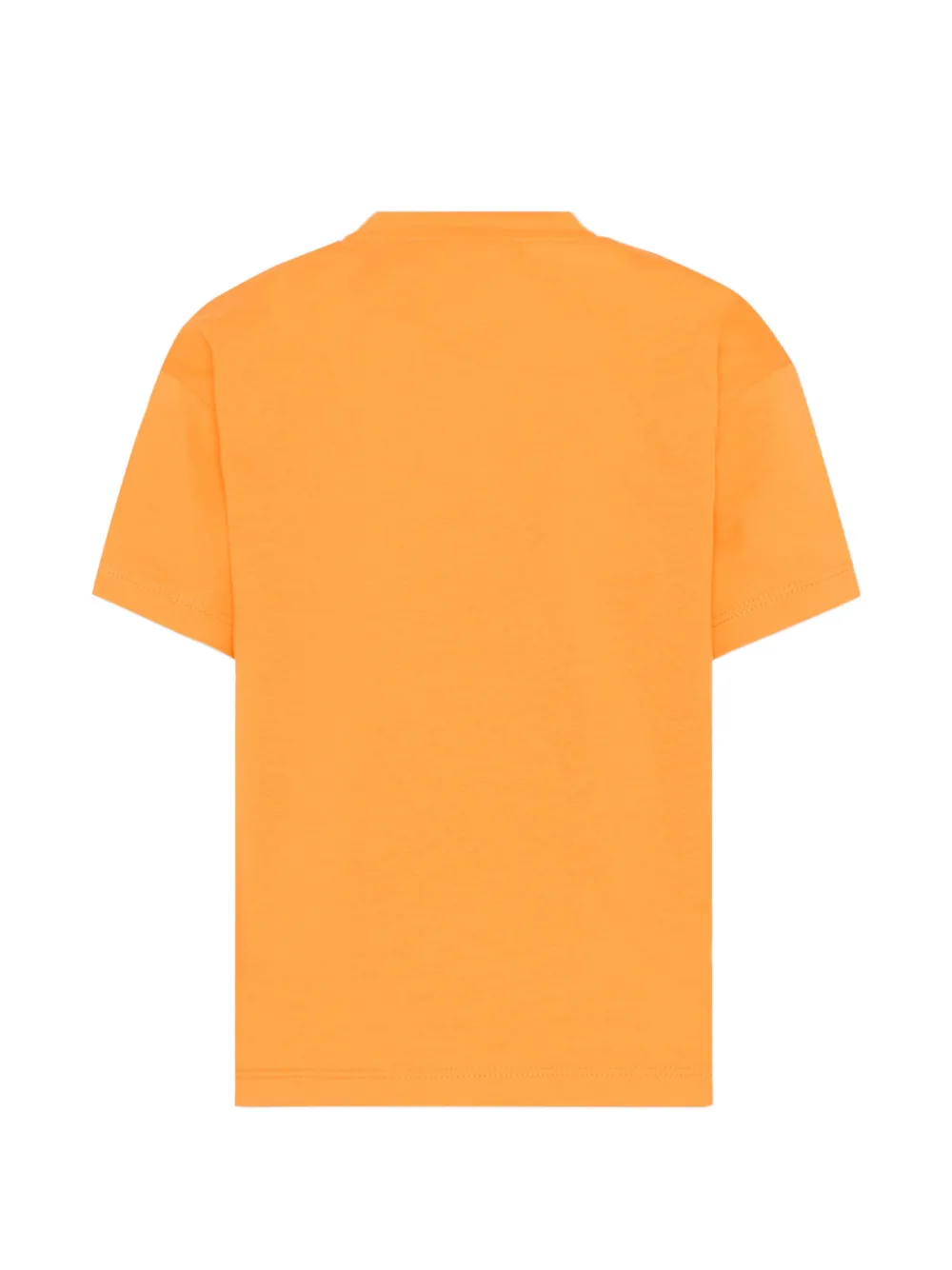 Roberto Cavalli Junior T-shirt met print en korte mouwen Oranje