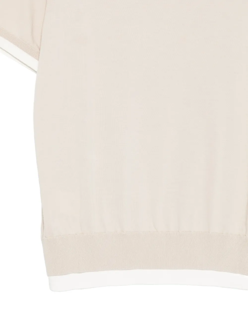 Paolo Pecora T-shirt met korte mouwen Beige