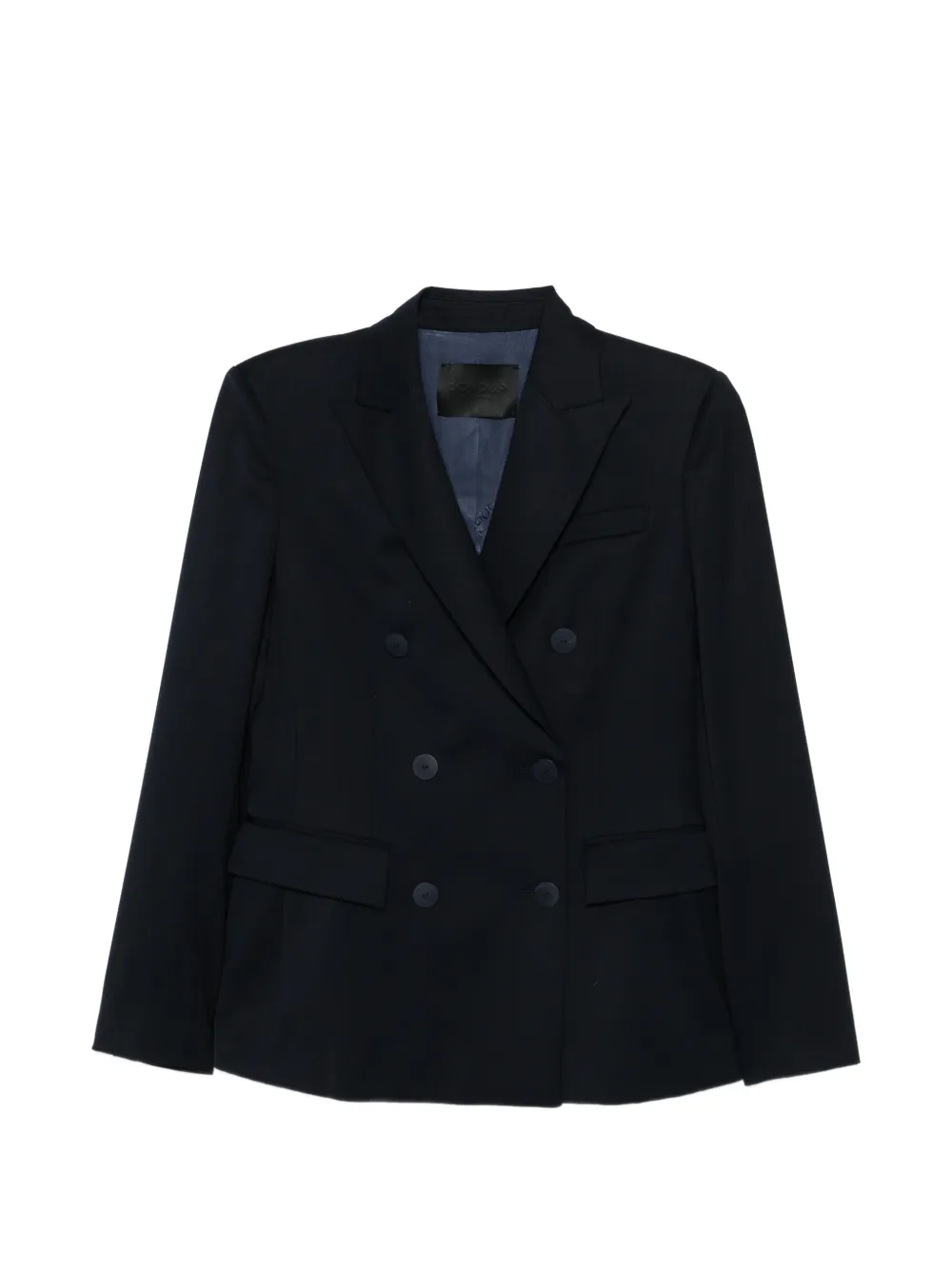 DONDUP double-breasted buttoned blazer - Blu