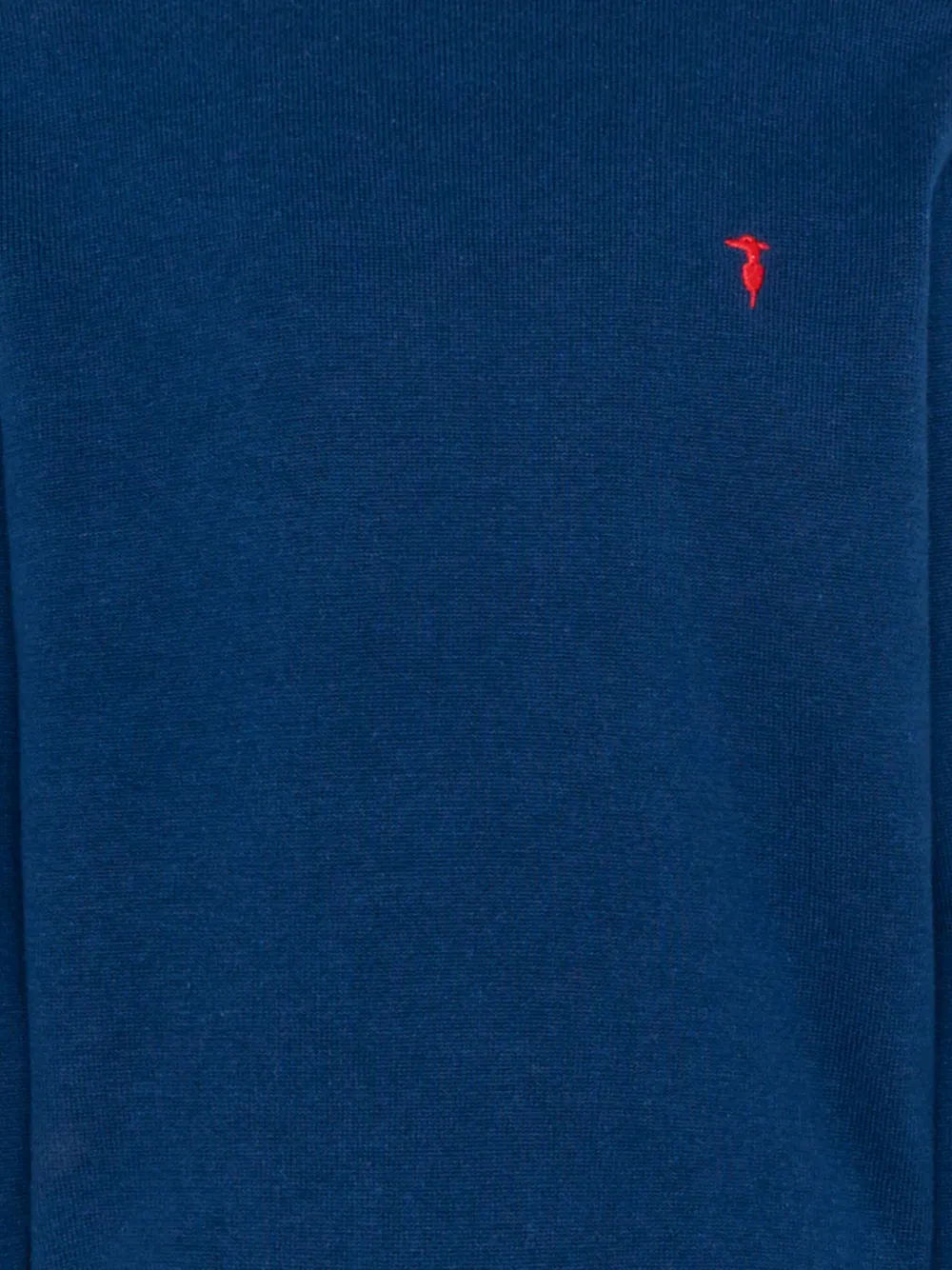  Trussardi Junior Jersey Con Logo - Azul 