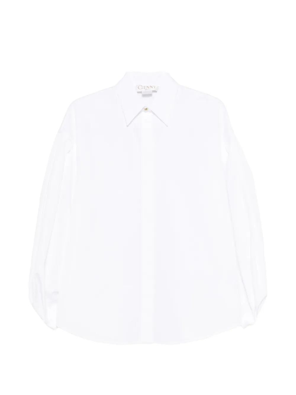Genny point-collar shirt - White