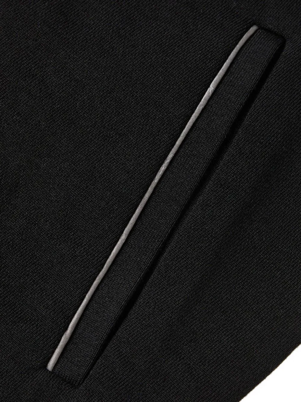 Shanghai Tang Hoodie met logodetail Zwart