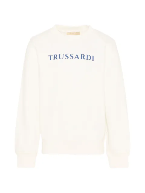 TRUSSARDI JUNIOR logo-print sweatshirt