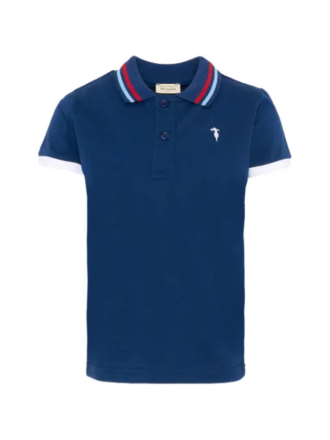 TRUSSARDI JUNIOR playera tipo polo con logo