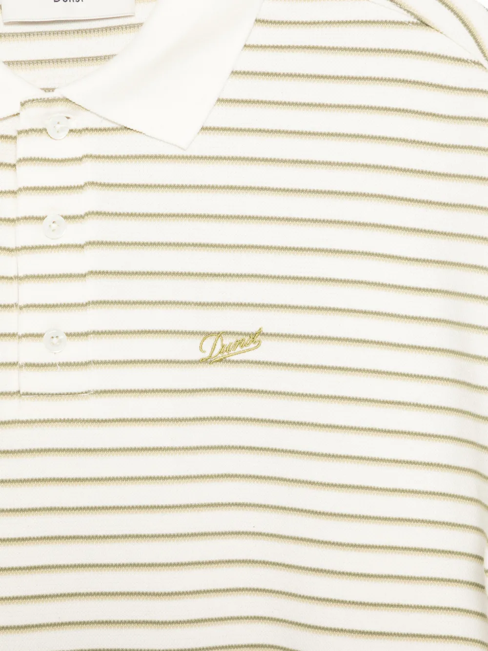  Dunst Striped Polo Shirt - Neutrals 