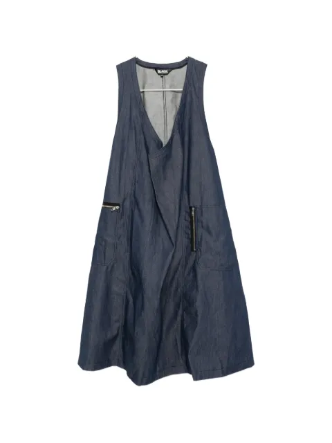 Comme Des Garçons Black zip-pocket sleeveless dress