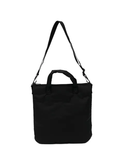 Black Comme Des Garçons bolso shopper con cremallera