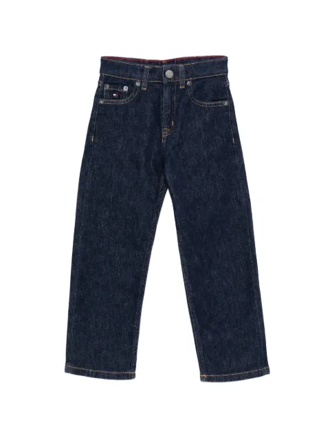 Tommy Hilfiger Junior five-pockets button-fastening jeans