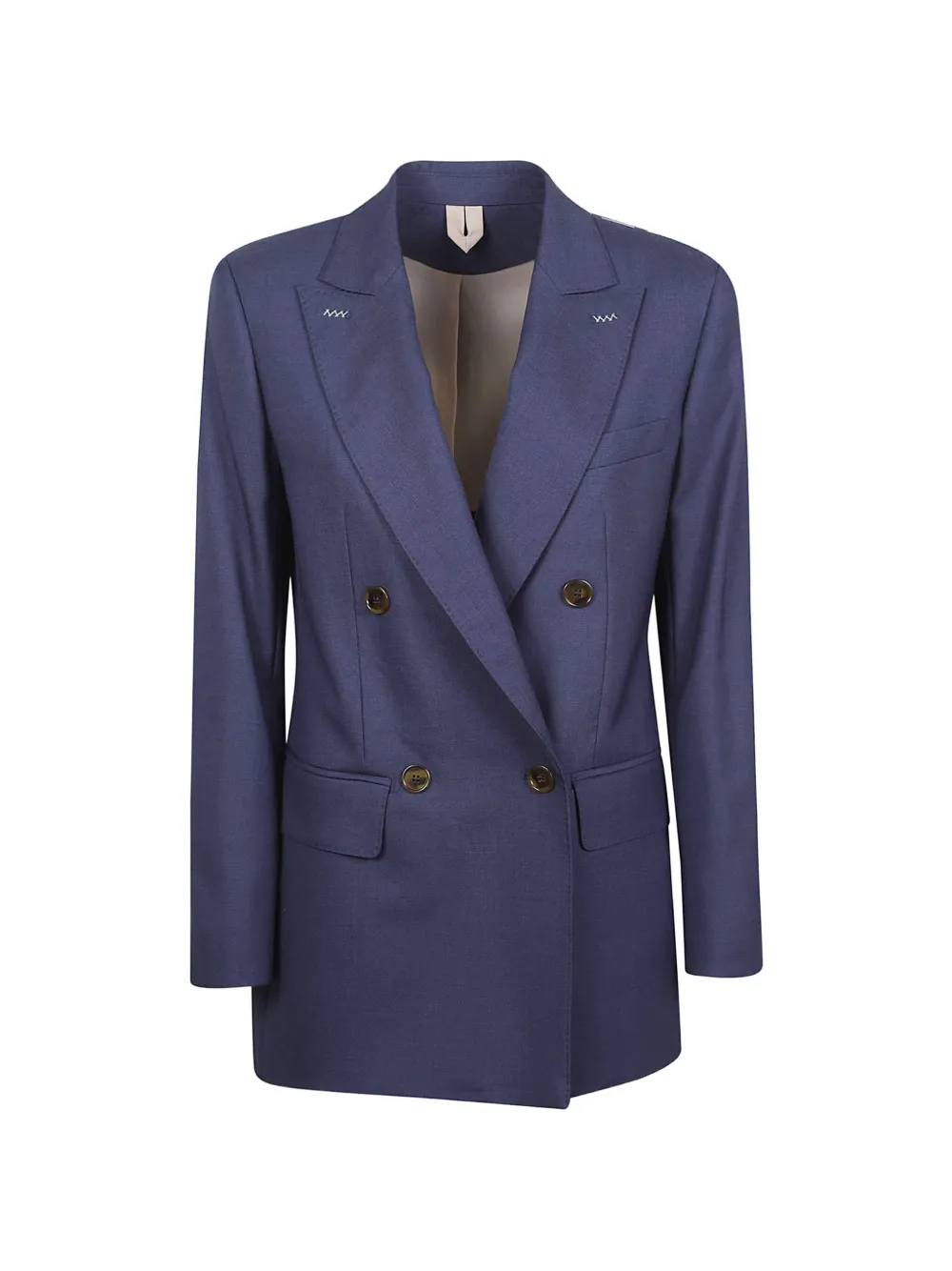 Max Mara double-breasted blazer - Blau