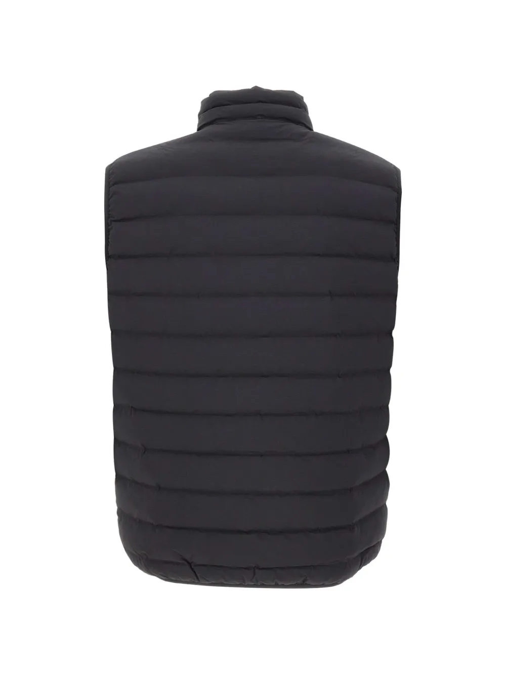 Ea7 Emporio Armani Gewatteerde top met rits Zwart