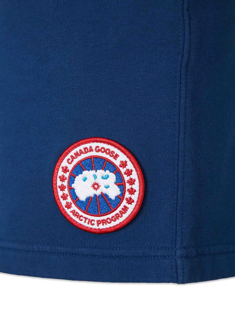 Canada Goose Shorts met elastische tailleband en logo Blauw