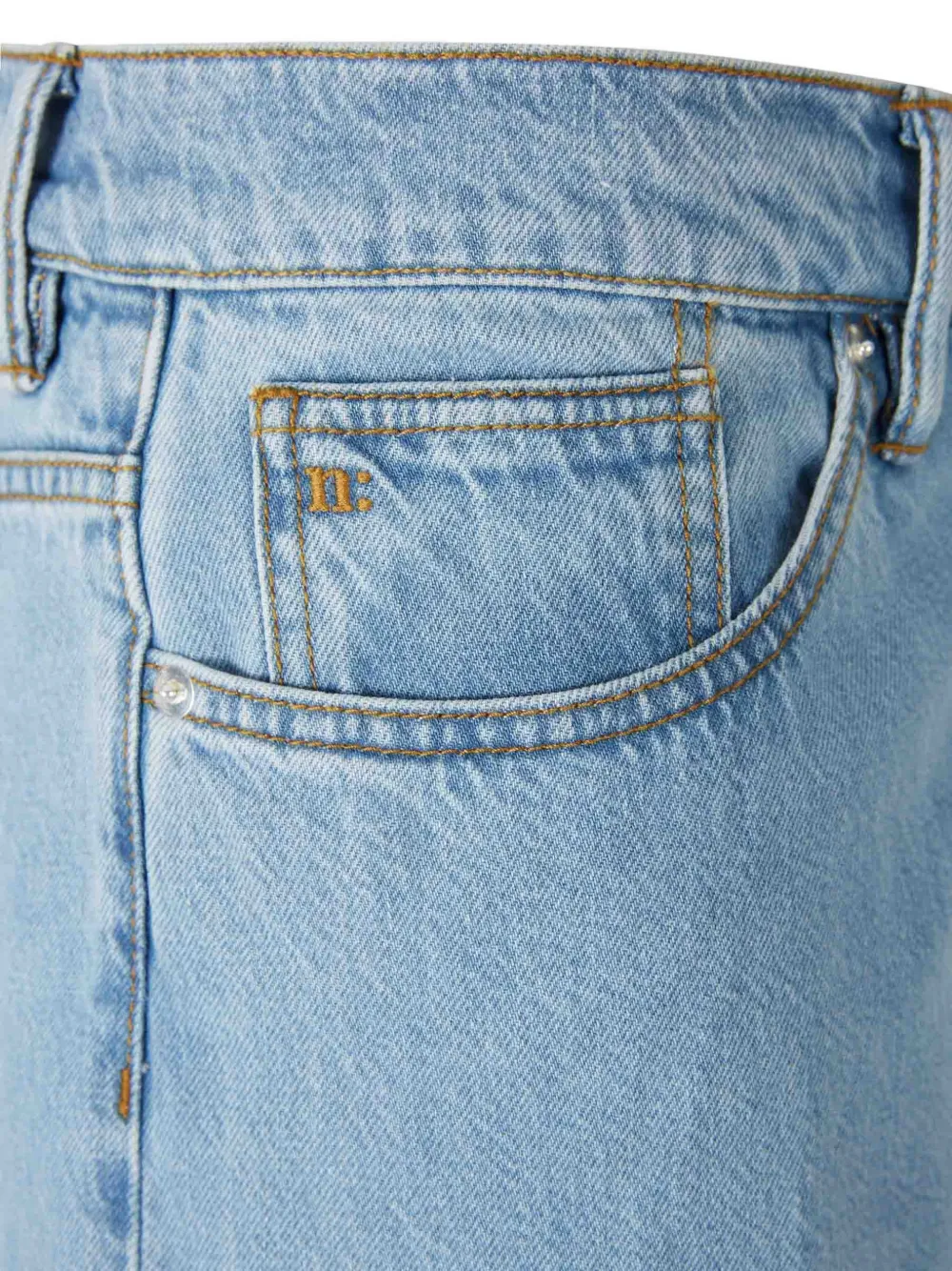 Nine In The Morning Jeans met vijf zakken Blauw