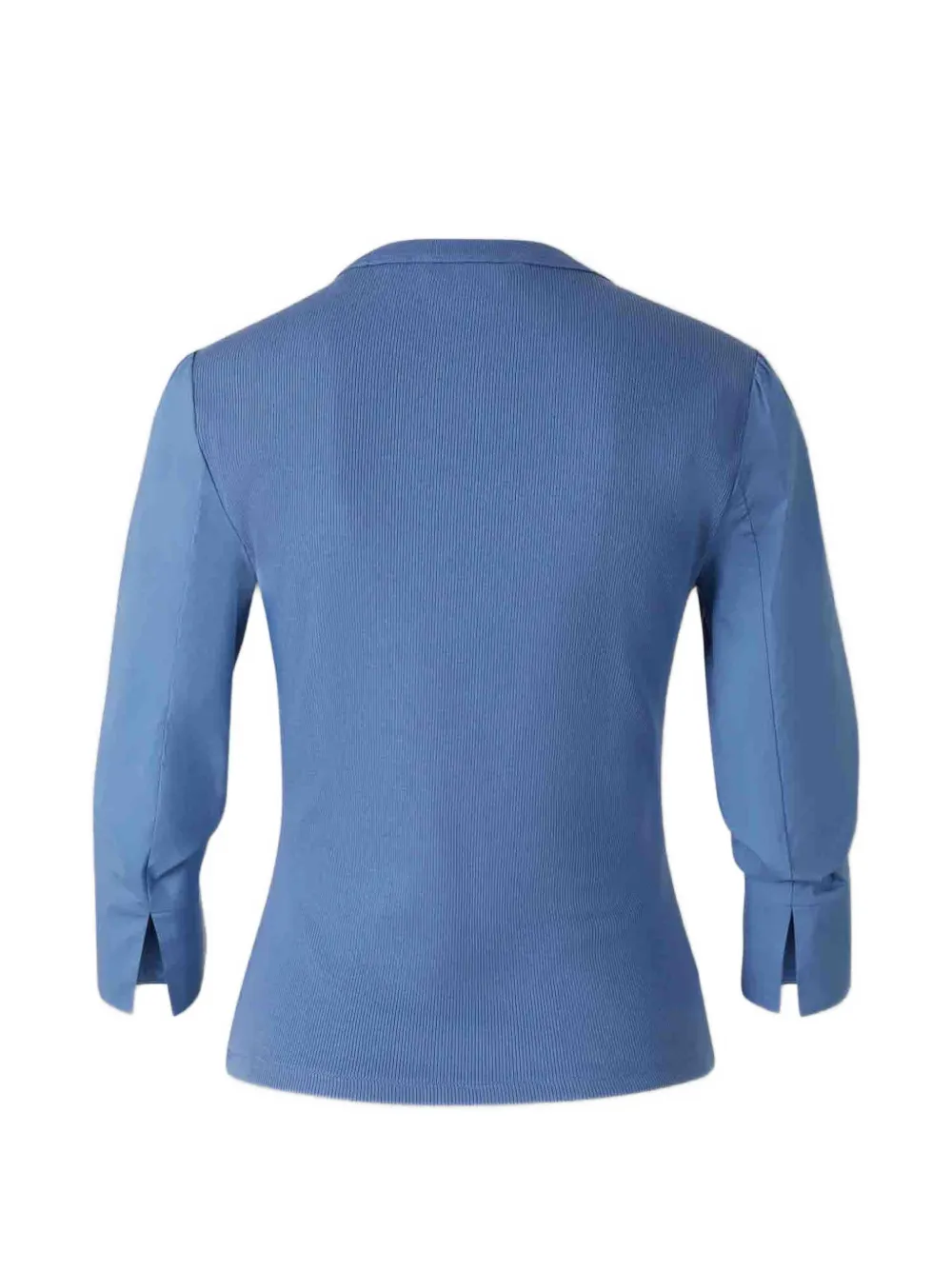 Veronica Beard Junia Long-sleeves T-shirt - Blue 