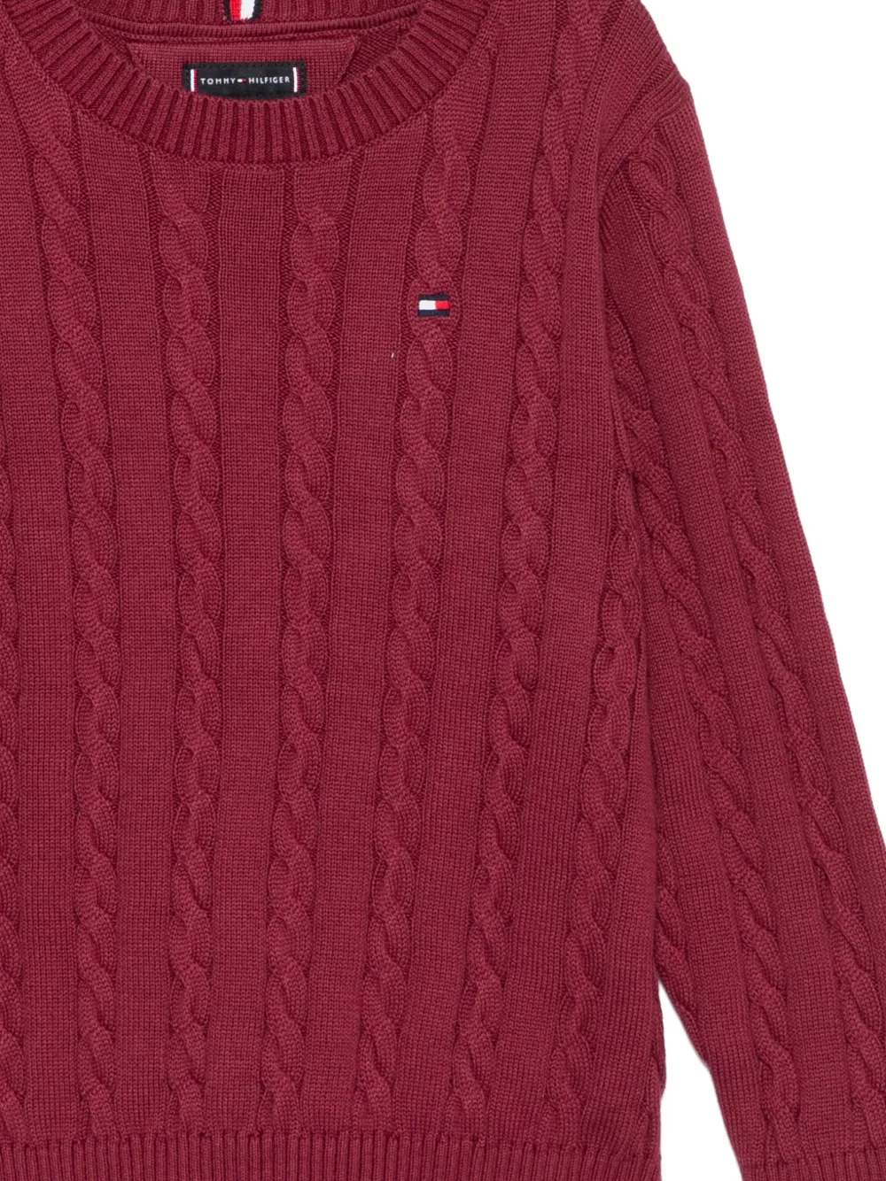  Tommy Hilfiger Junior Crew-neck Sweater - Red 