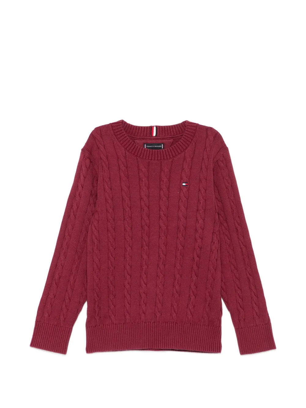 Tommy Hilfiger Junior crew-neck sweater - Rosso