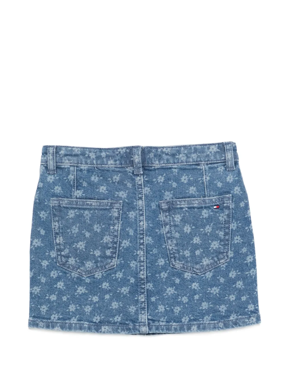  Tommy Hilfiger Junior Falda Con Estampado Floral - Azul 