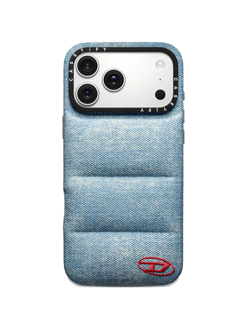 Diesel X Casetify Puffer-design Iphone 17 Pro Case In Blue