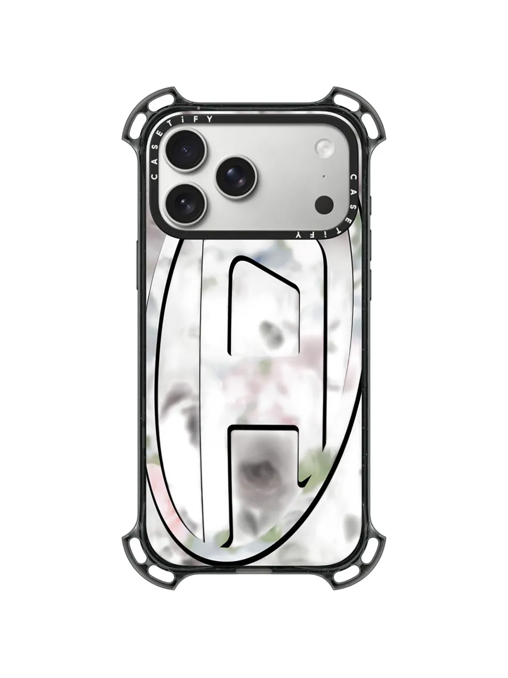 Diesel x CASETiFY Oval D iPhone 17 Pro Max case - Bianco