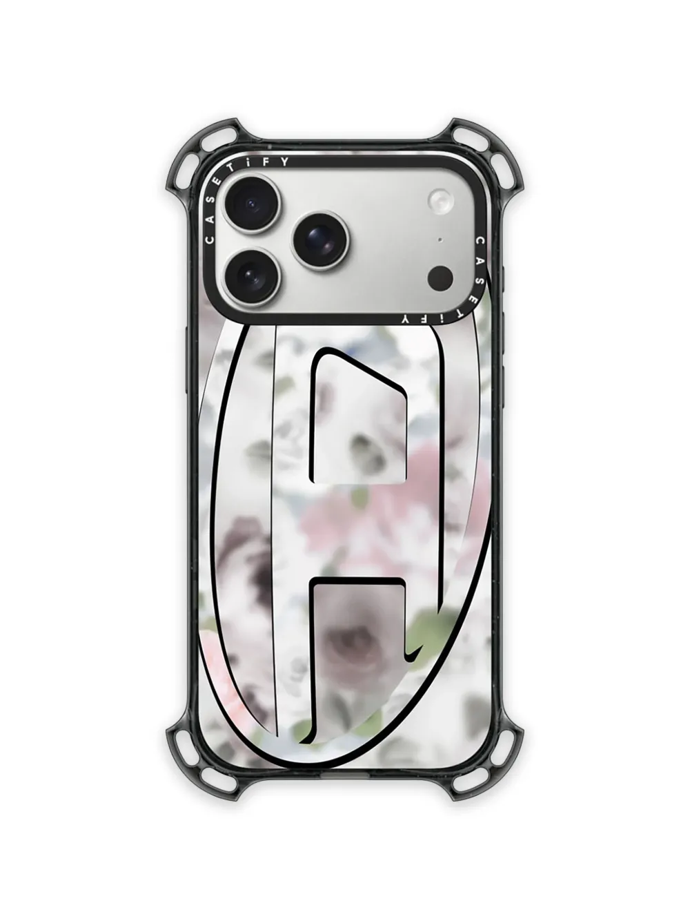 Diesel x CASETiFY Oval D iPhone 17 Pro Max case - Bianco