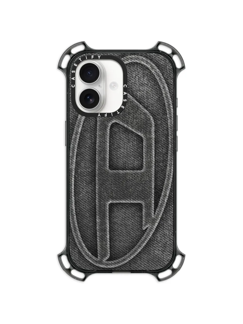 Diesel x CASETiFY Oval D iPhone 17 case - Grigio