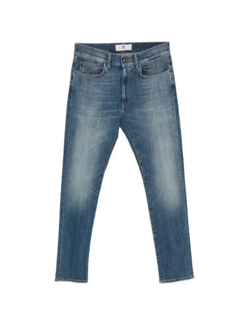 PT Torino Calça jeans com efeito desbotado