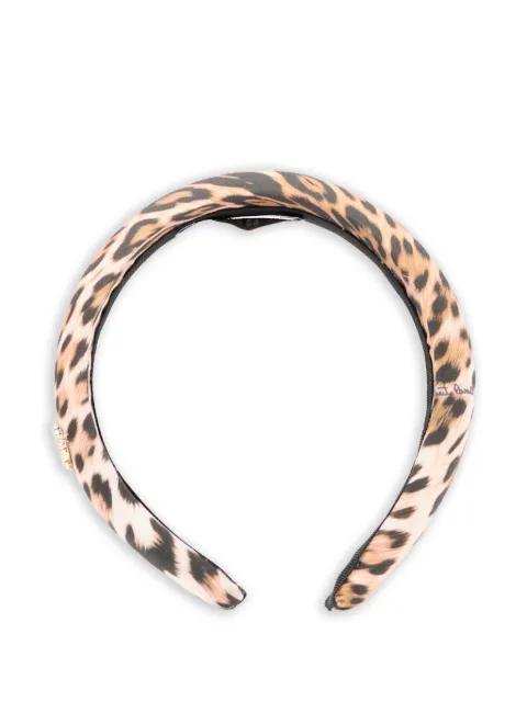 Roberto Cavalli Junior Haarreif mit Leoparden-Print
