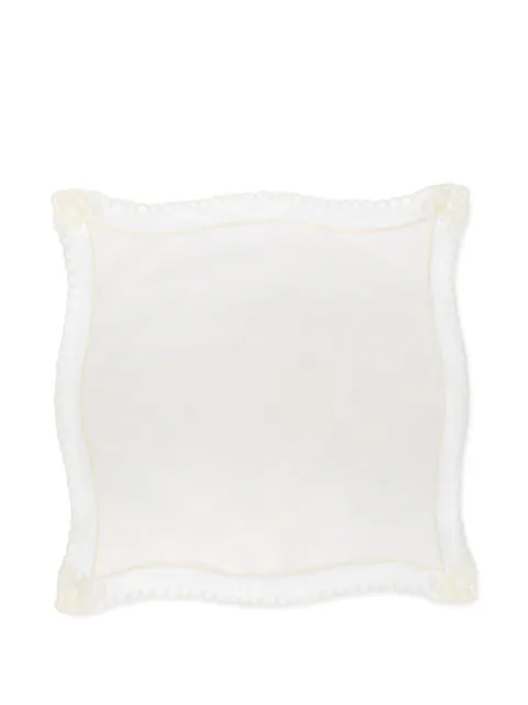Ermanno Scervino bandana con ribete de encaje festoneado