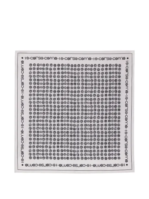 10 CORSO COMO spot pattern scarf
