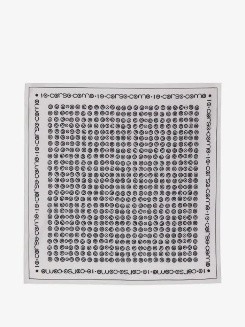 10 CORSO COMO spot pattern scarf