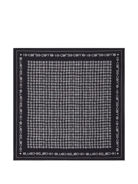10 CORSO COMO patterned scarf