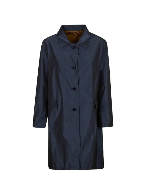 Herno button-fastening coat