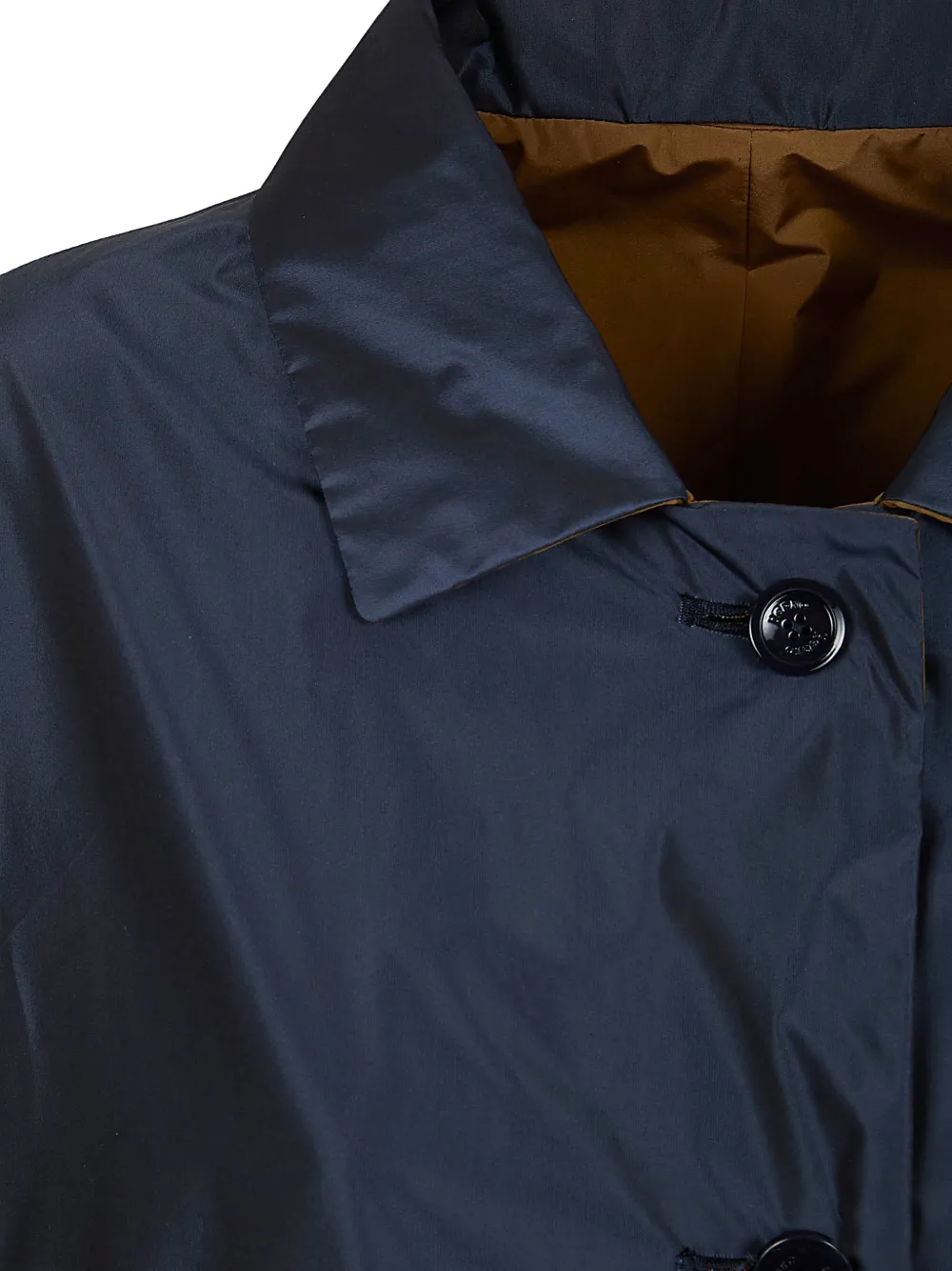  Herno Button-fastening Coat - Blue 