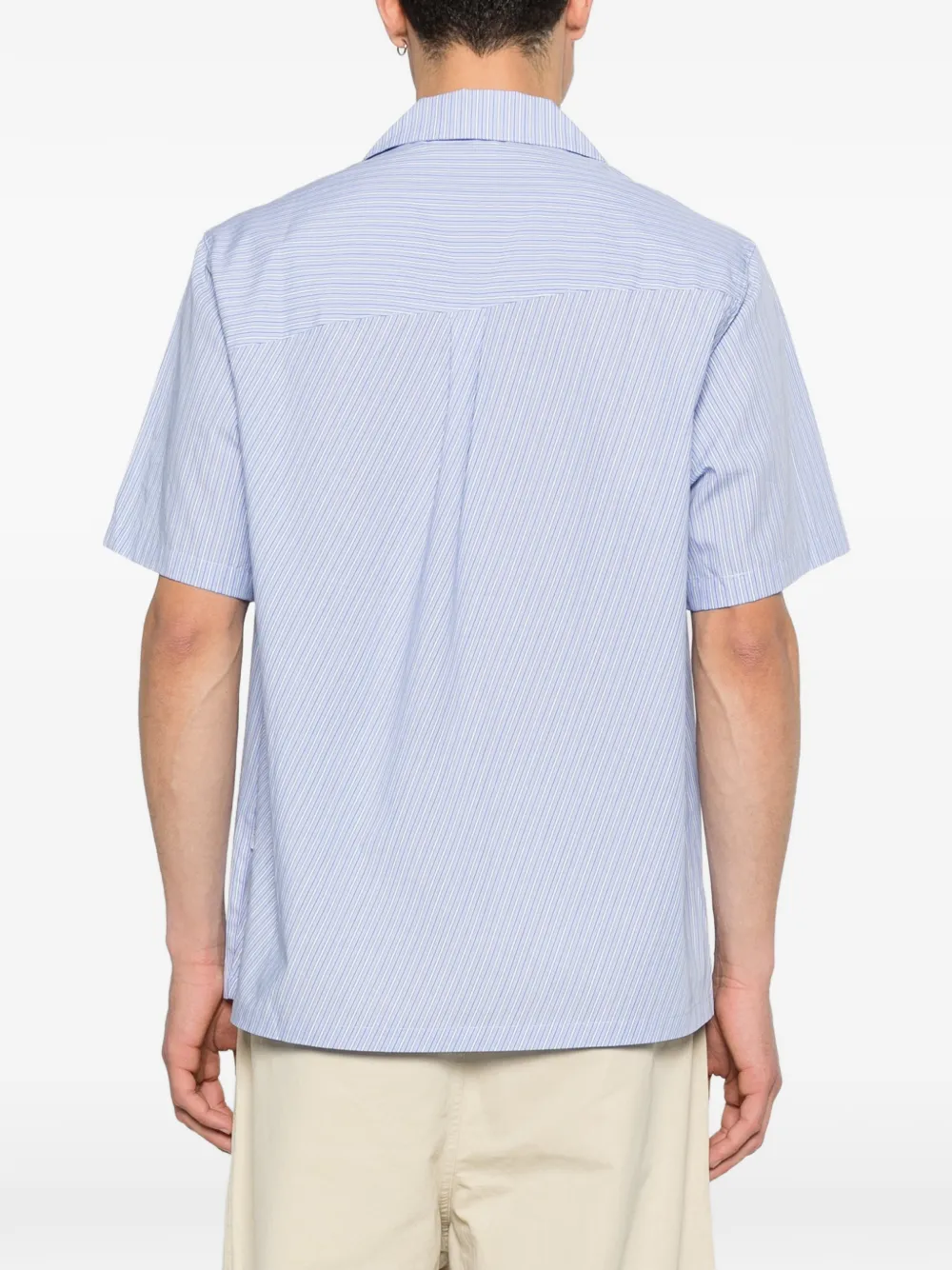 Arte Antwerp Shirt met borstzak Blauw