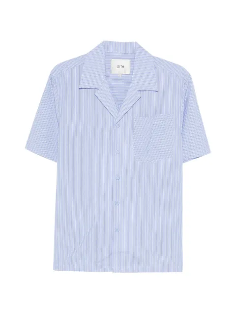 Arte Antwerp fold pocket striped shirt