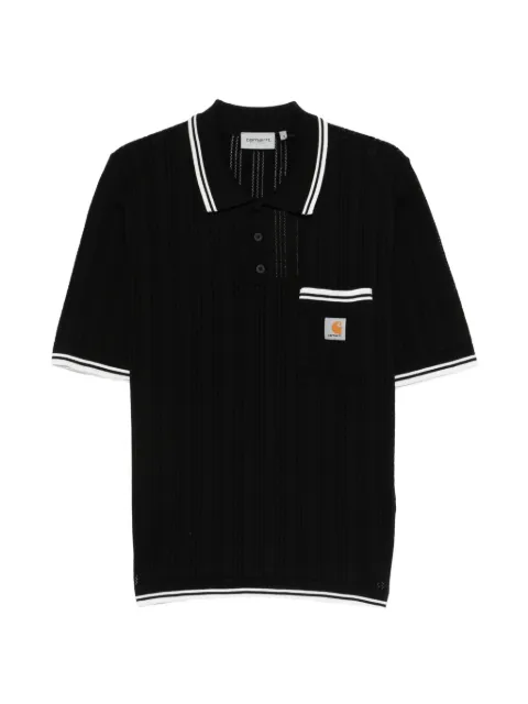Carhartt WIP playera tipo polo tejida Ramsey