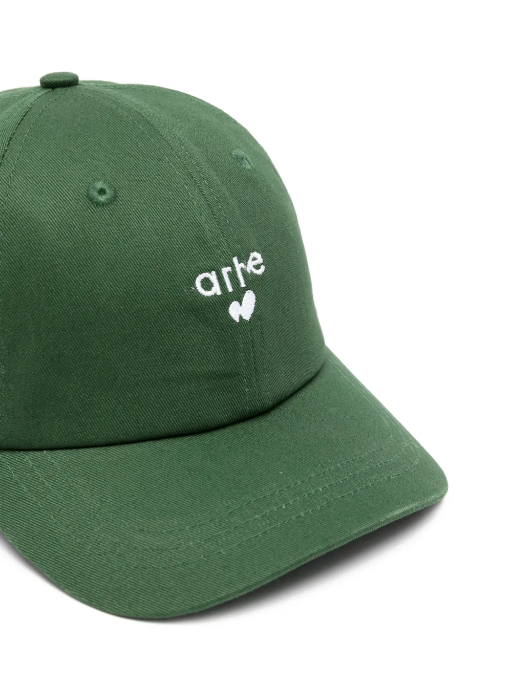  Arte Antwerp Heart-logo Baseball-cap - Green 
