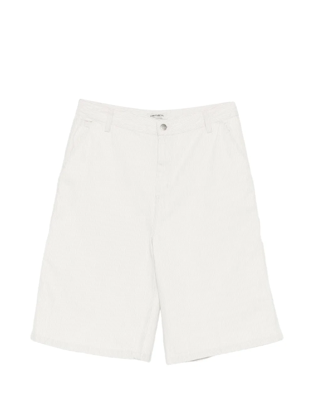 Carhartt WIP striped-pattern cotton shorts - Toni neutri