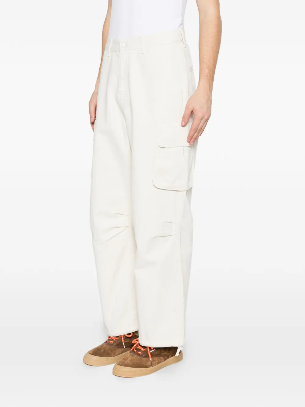  Arte Antwerp Straight Trousers - Neutrals 