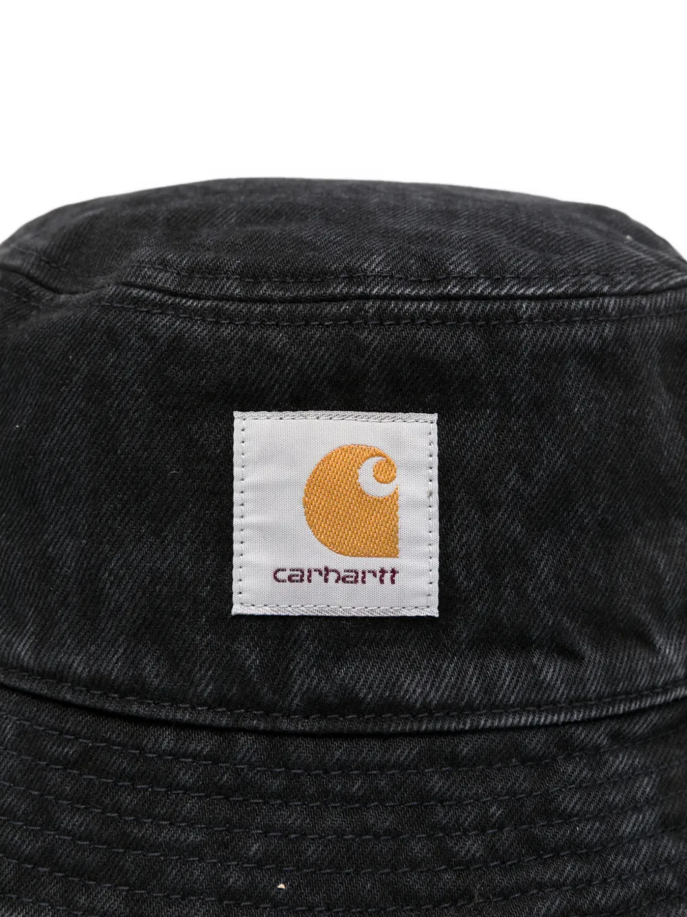 Carhartt WIP Belmar vissershoed met logopatch Zwart