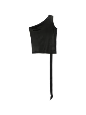 Rick Owens DRKSHDW asymmetric-sleeve Top | Black | FARFETCH RO