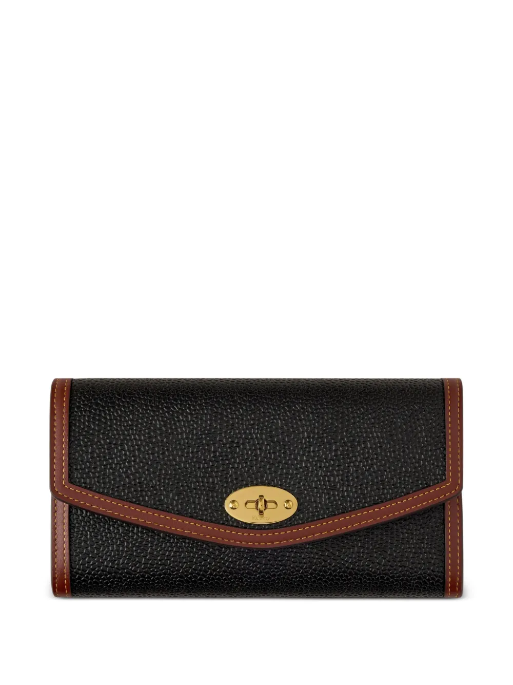 Mulberry Darley grained wallet - Nero
